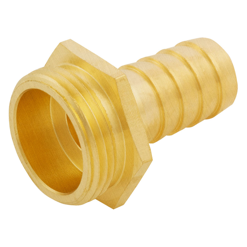 Штуцер для шланга 3/4 с наружной резьбой G1 Denzel (97272)