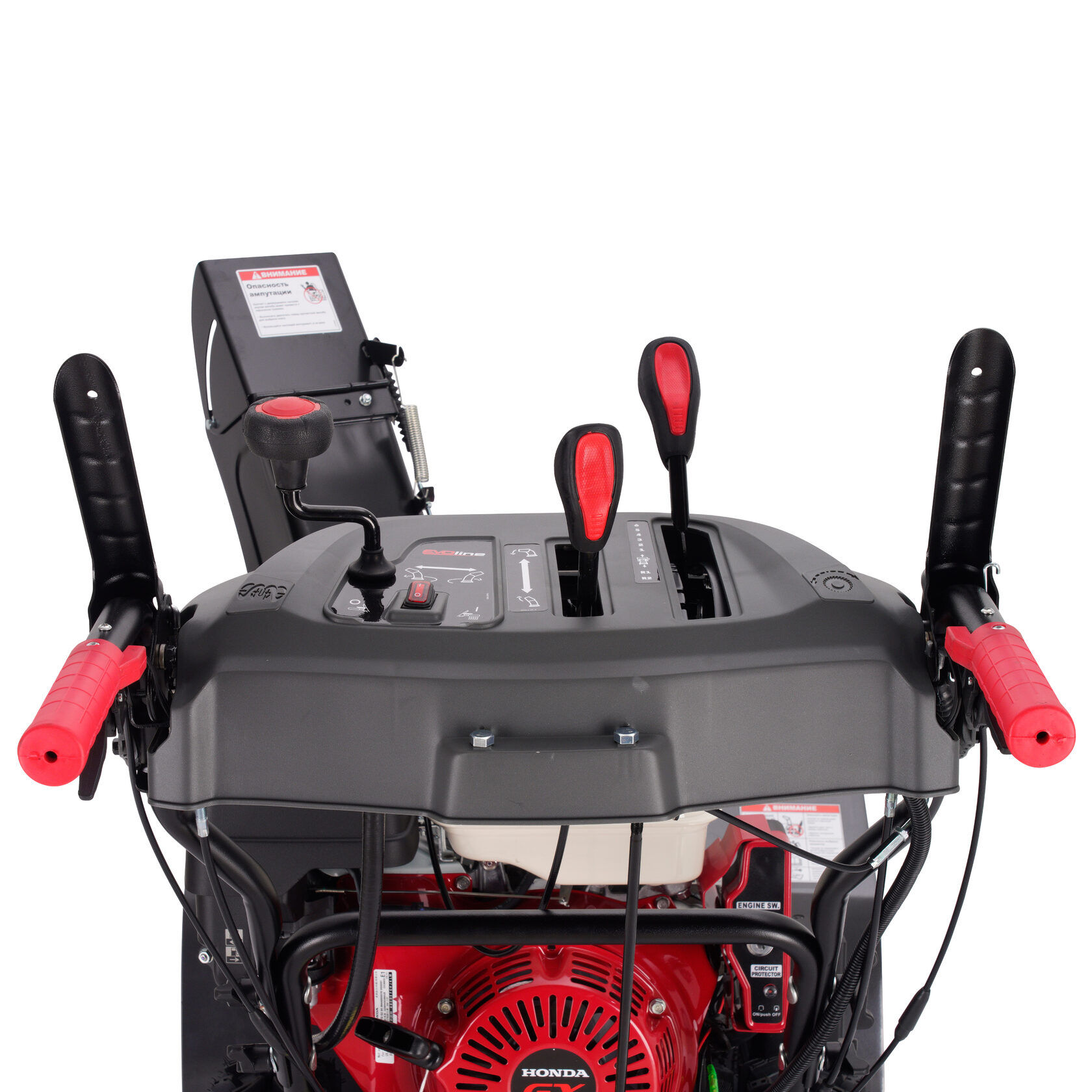 Снегоуборщик (снегоотбрасыватель) бензиновый EVOline SBG 760 HE (Honda)