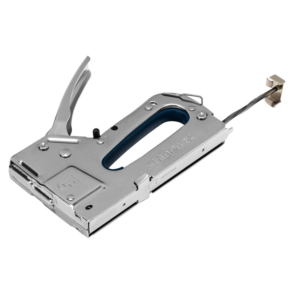 Степлер мебельный, металлический, регулируемый, тип скобы: 53, 4-14 мм Сибртех (40101)