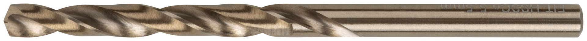 Сверла по металлу HSS с добавкой кобальта 5% Профи в блистере 5,5 мм ( 1 шт.) (34455)