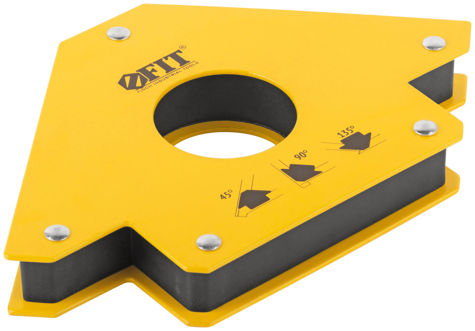 Угольник для сварки магнитный, тип стрелка, усилие до 34 кг (81803)