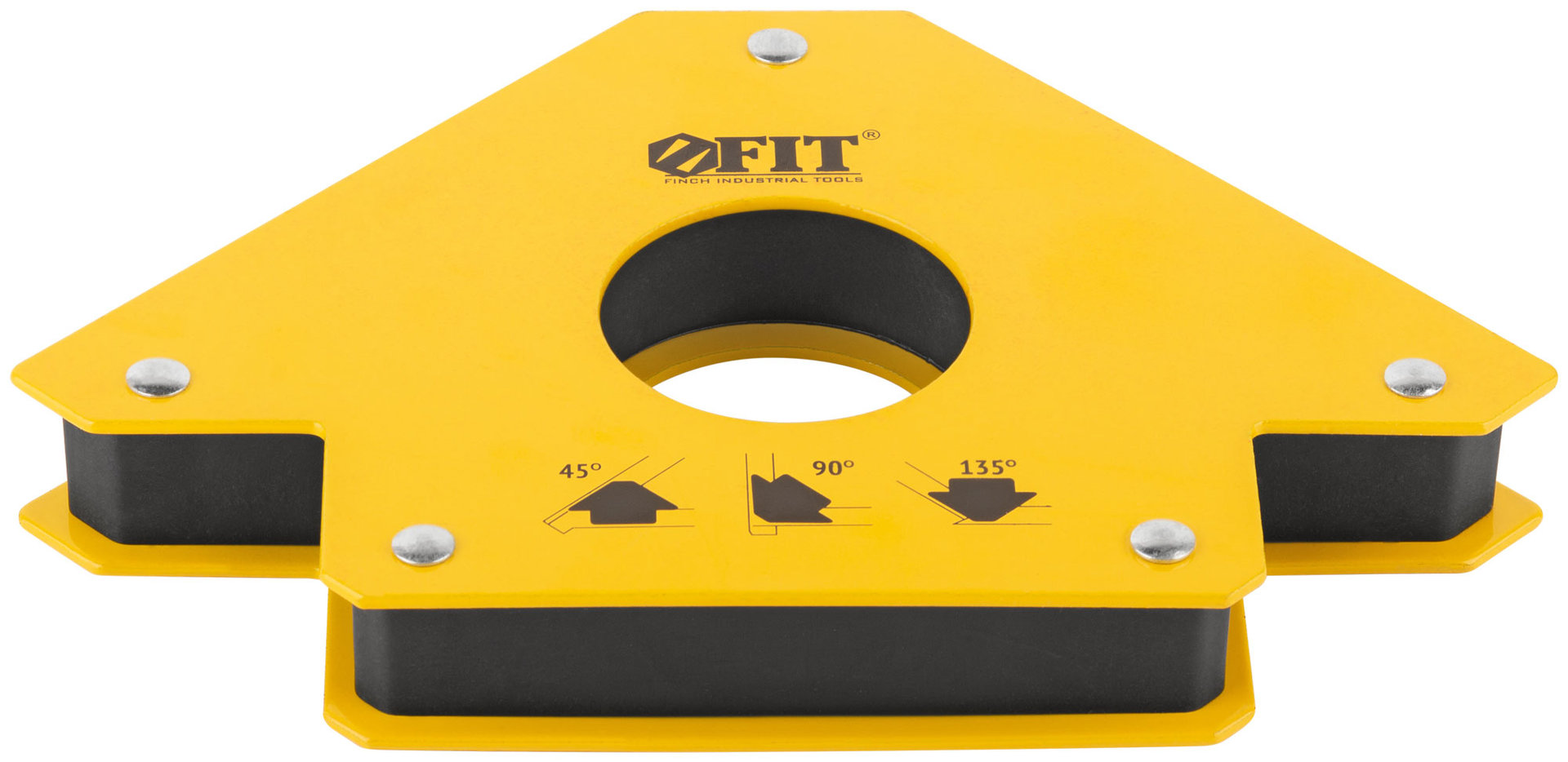 Угольник для сварки магнитный, тип стрелка, усилие до 34 кг (81803)