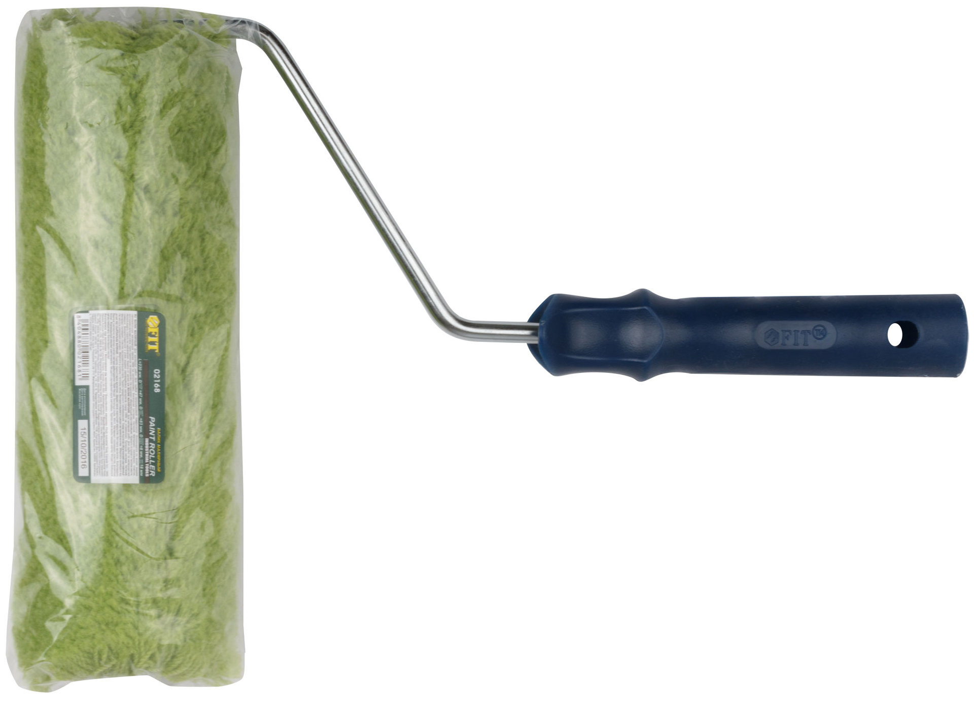 Валик полиакриловый нитяной зеленый Профи, бюгель 8 мм, диам. 47/83 мм, ворс 18 мм, 230 мм (02168)