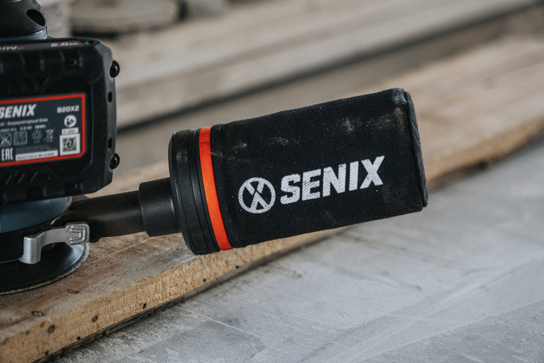 Орбитальная (эксцентриковая) шлифмашина, бесщ.дв., 125 мм, с 1 АКБ, 1 ЗУ X2 20В