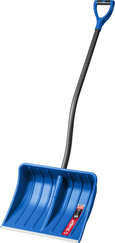 Снеговая лопата пластиковый ковш 500мм, стальной черенок ЗУБР АРКТИКА 39918_z01