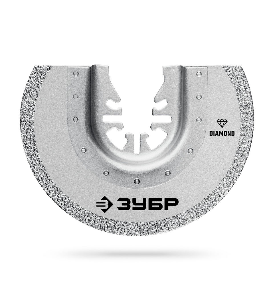 Полотно пильное DIAMOND 85 x 2.0 мм с алмазным зерном Р50: керамика, бетон, кирпич ЗУБР UniLock 15554-85