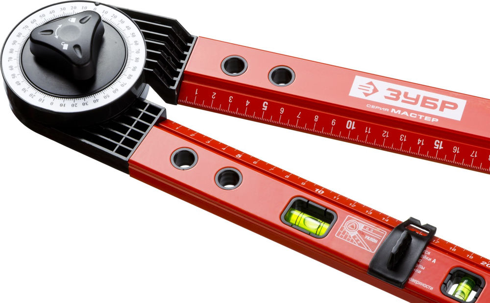 Уровень-угломер складной 500 мм ЗУБР УГЛОМЕР 34740
