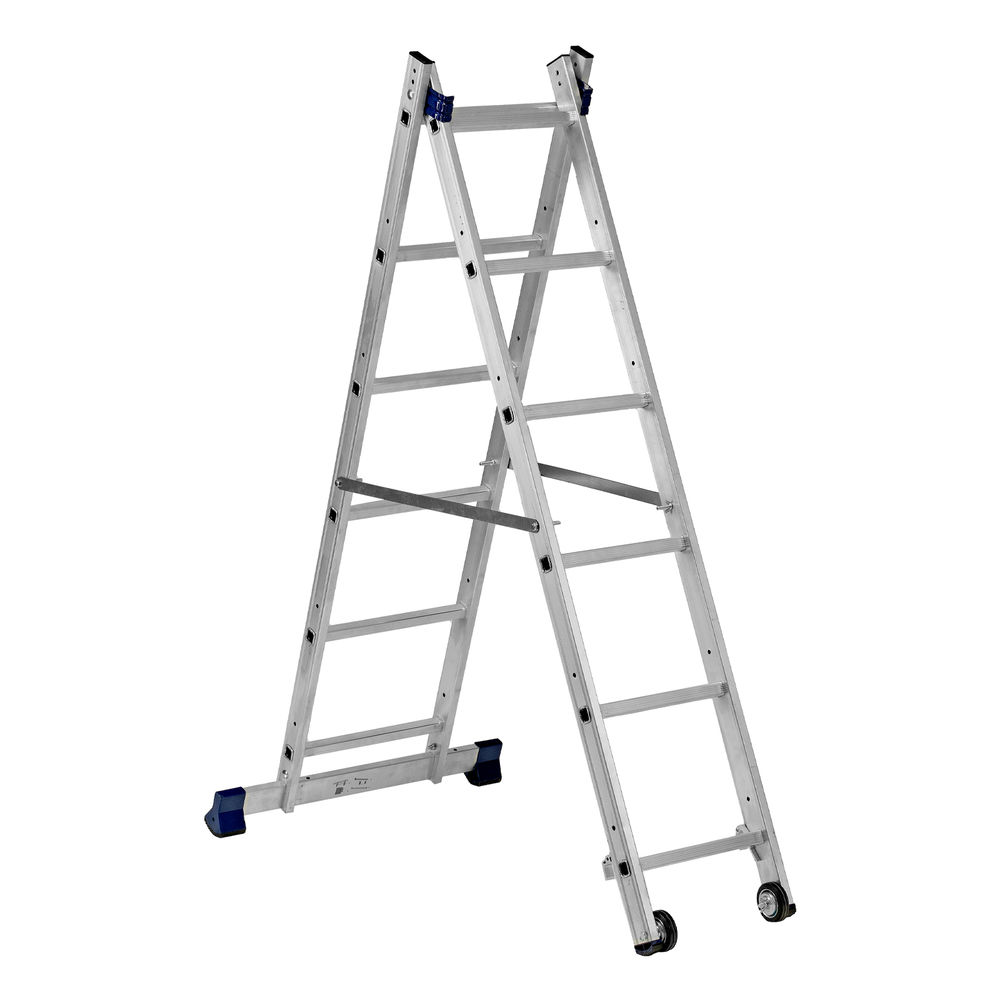Алюминиевая лестница помост 3 В 1 (арт. в серт.: 1415206) (97970)