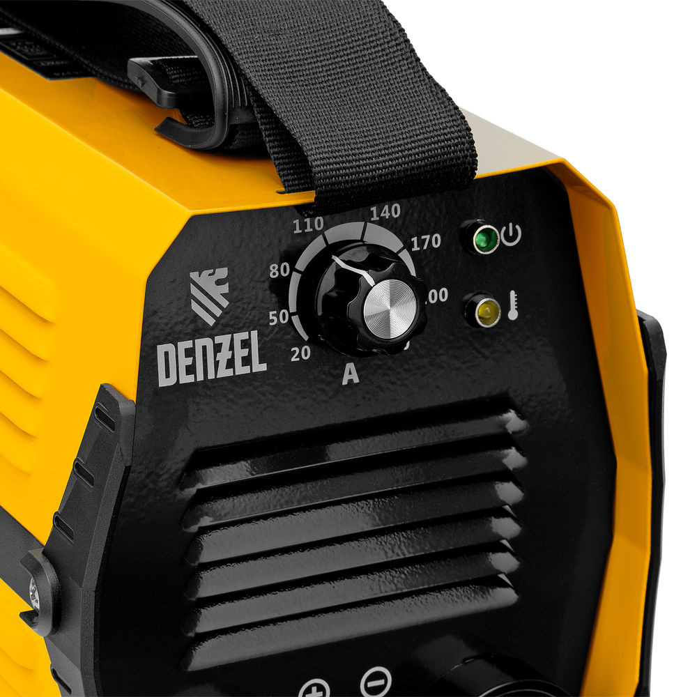 Аппарат инверторный дуговой сварки DS-230 Compact, 230 А, ПВ 70%, диаметр электрода 1.6-5 мм Denzel (94374)