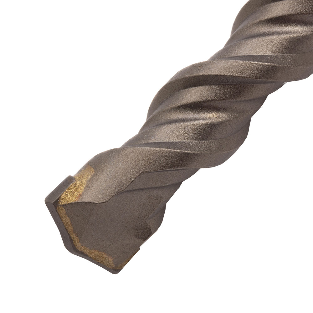 Бур по бетону, двойная спираль, три пылеотводящие кромки, 18 x 310 мм DENZEL (705044)