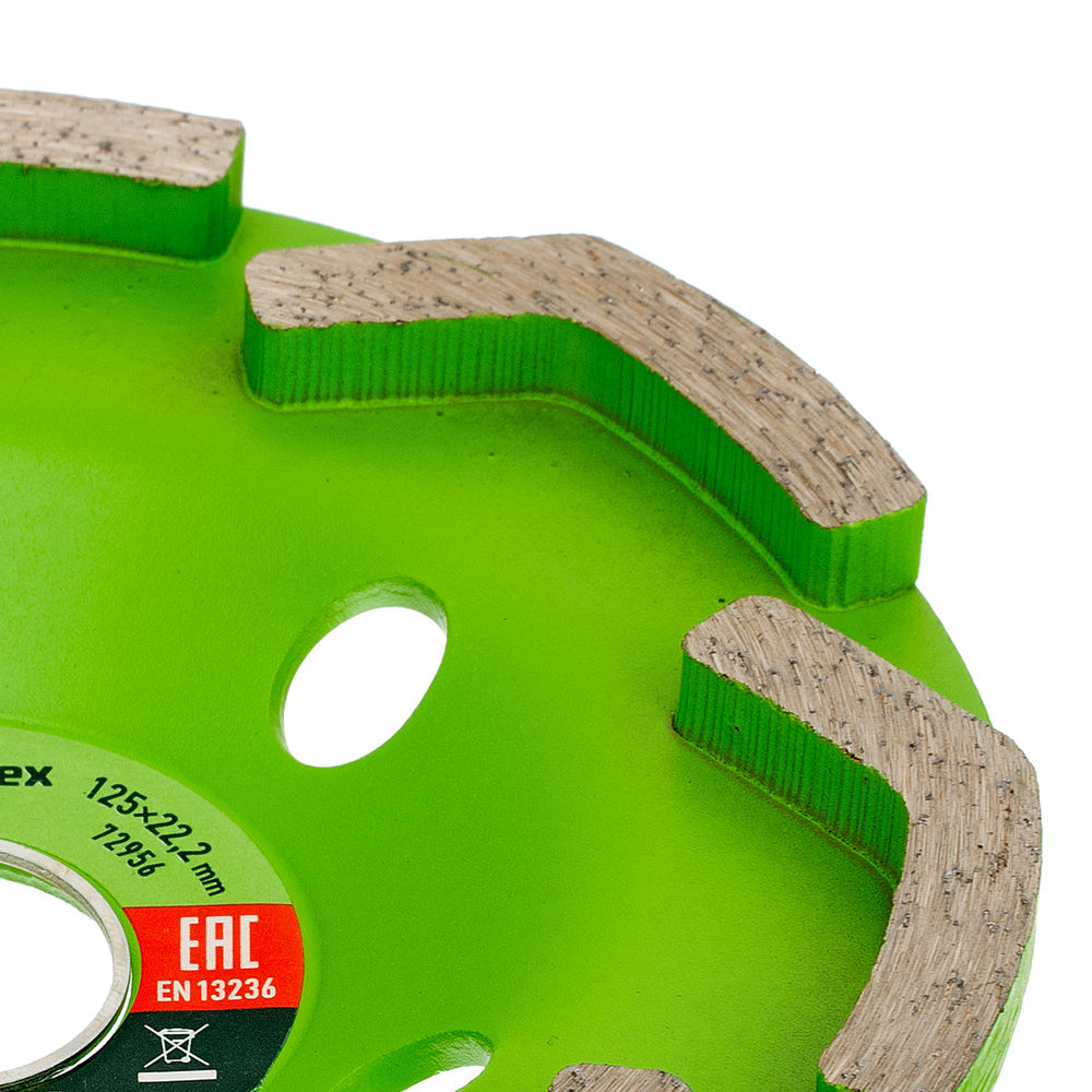 Чашка алмазная зачистная 125 мм, бумеранг Сибртех (72956)