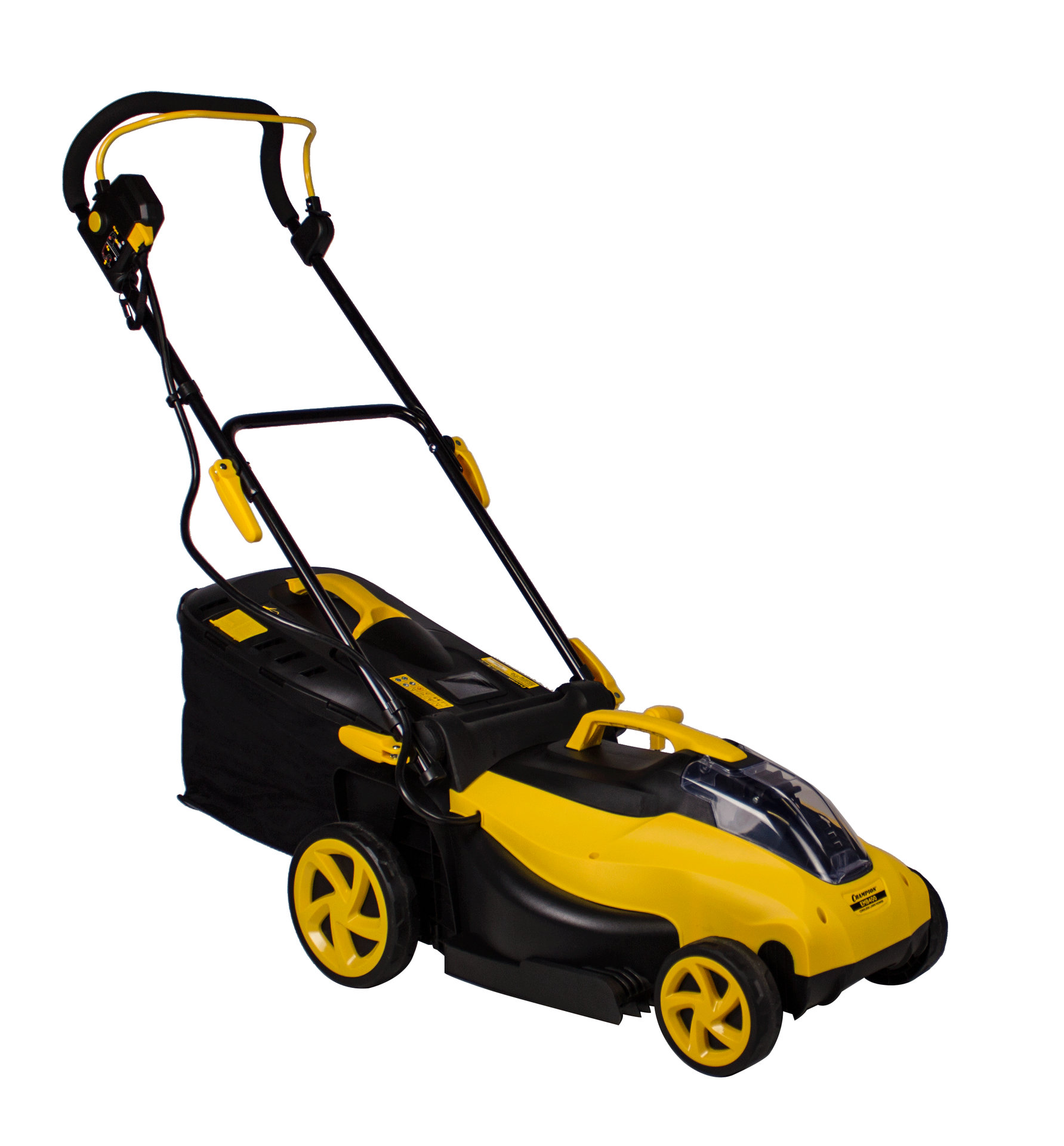 Газонокосилка аккумуляторная CHAMPION EMB400 (36В 4,0Ач Li-ion13,1кг30мин380мм20-70мм45л безАКБиЗУ) (EMB400)