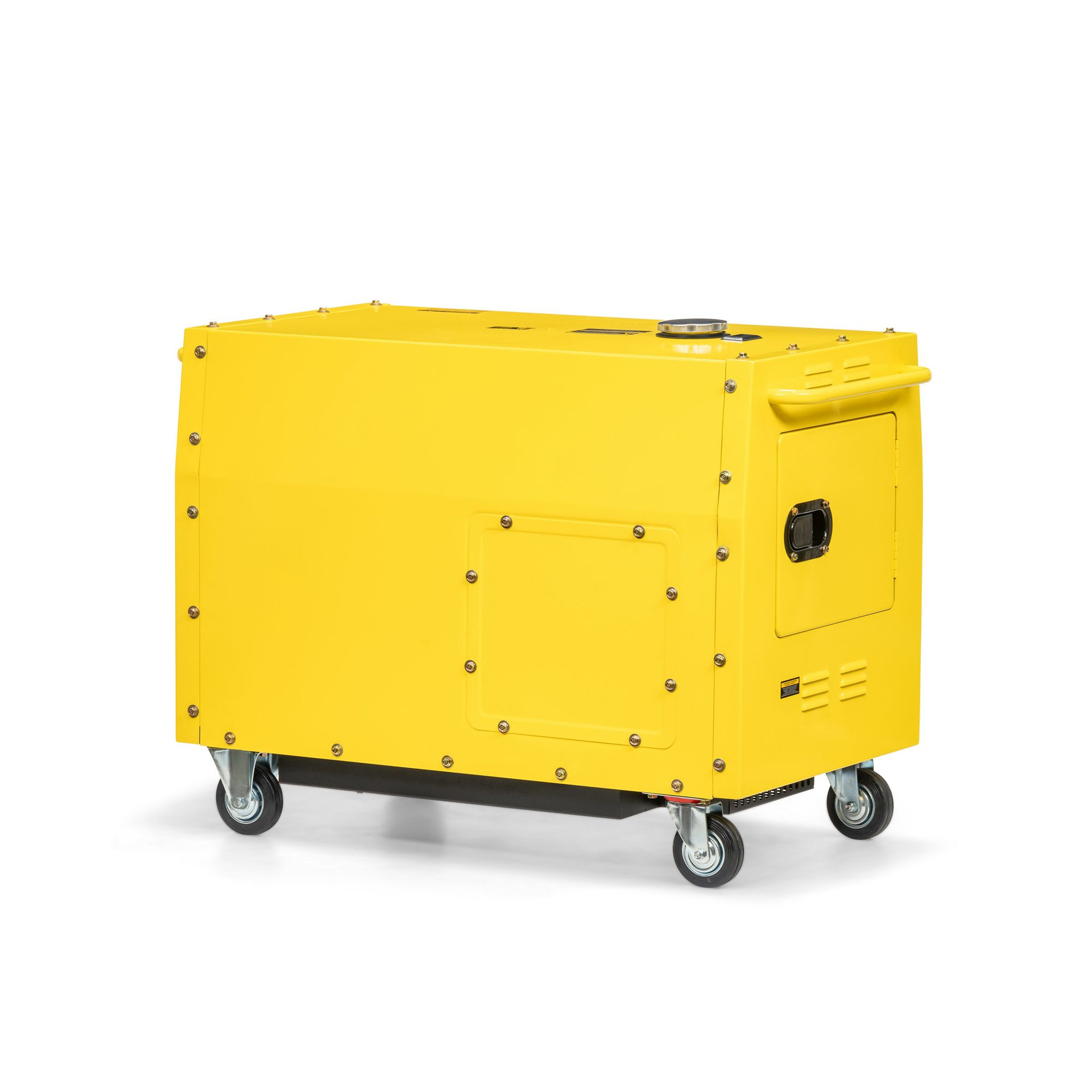 Генератор CHAMPION GG7500ES (PRO 5,5/6кВт 16лс 15л 12В 126кг, эл.стартер,счетчик,колеса,кожух) (GG7500ES)