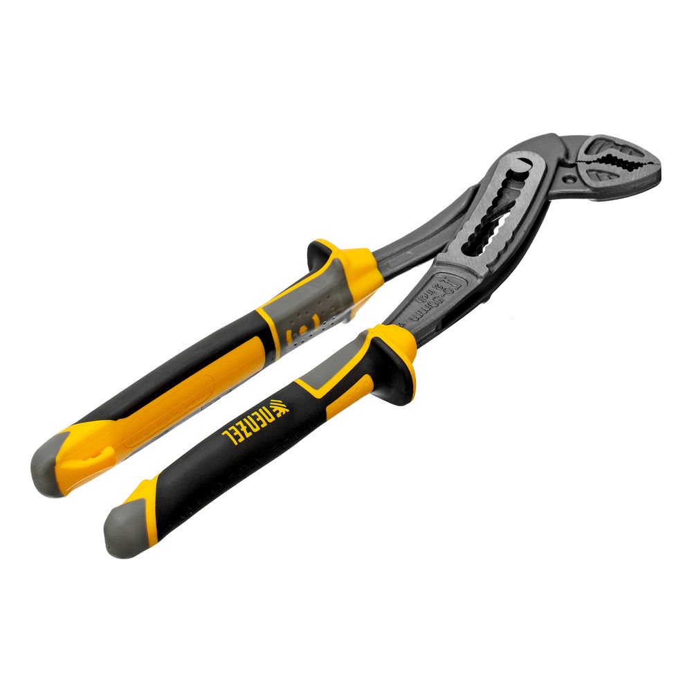 Клещи переставные, трехкомпонентные рукоятки 240 мм Denzel (17900)