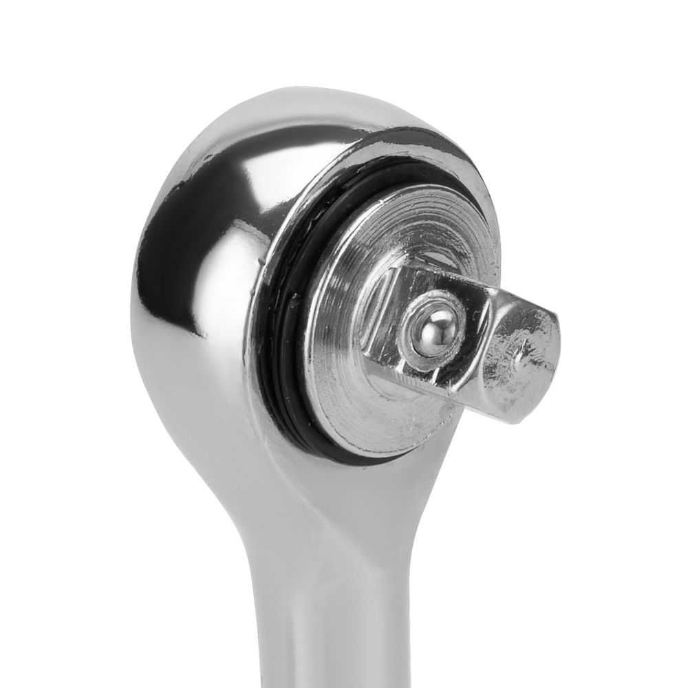 Ключ-трещотка 3/8, 45 зубьев, с переключателем, хром Sparta