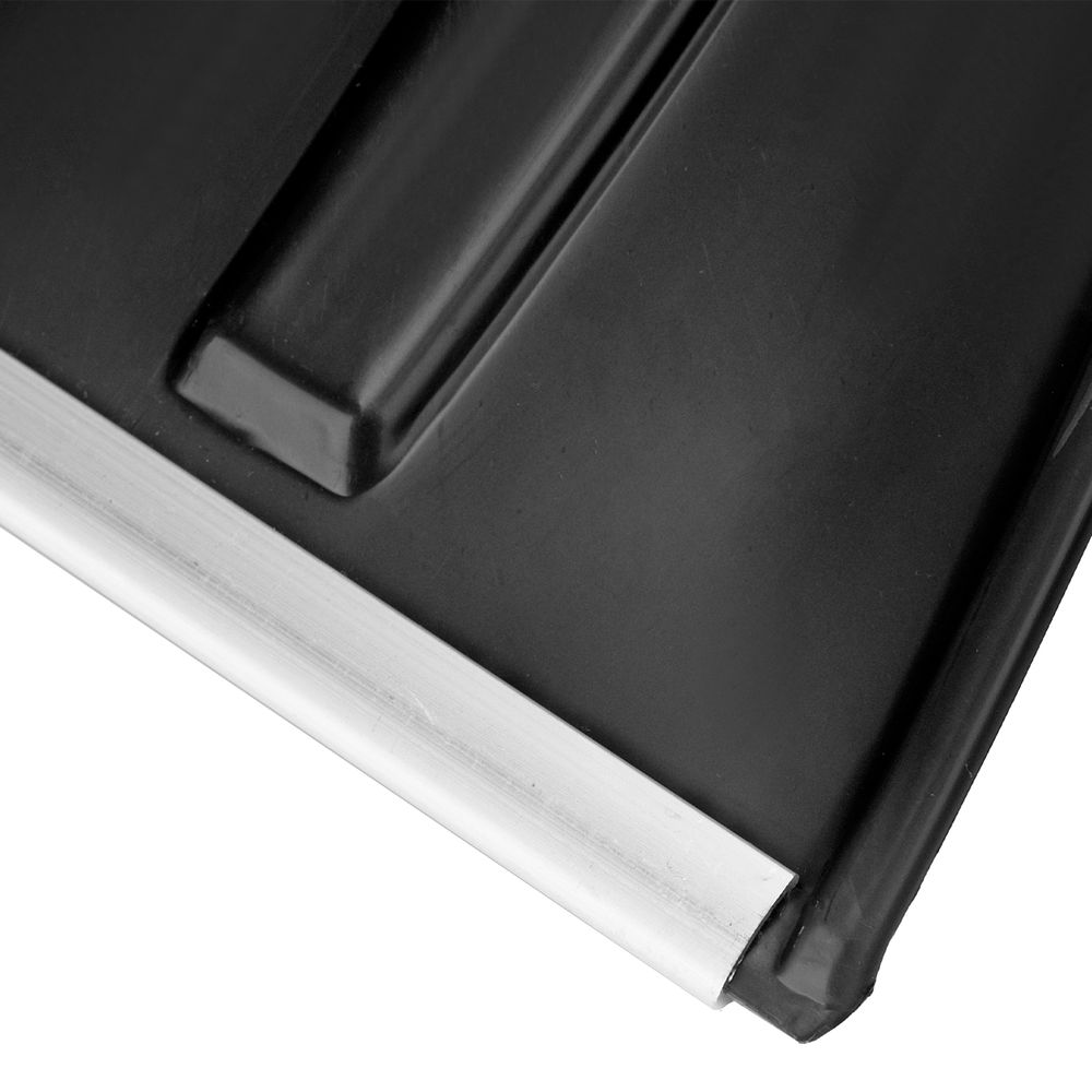 Лопата для уборки снега пластиковая, 380х360мм, без черенка, Сибртех (61696)