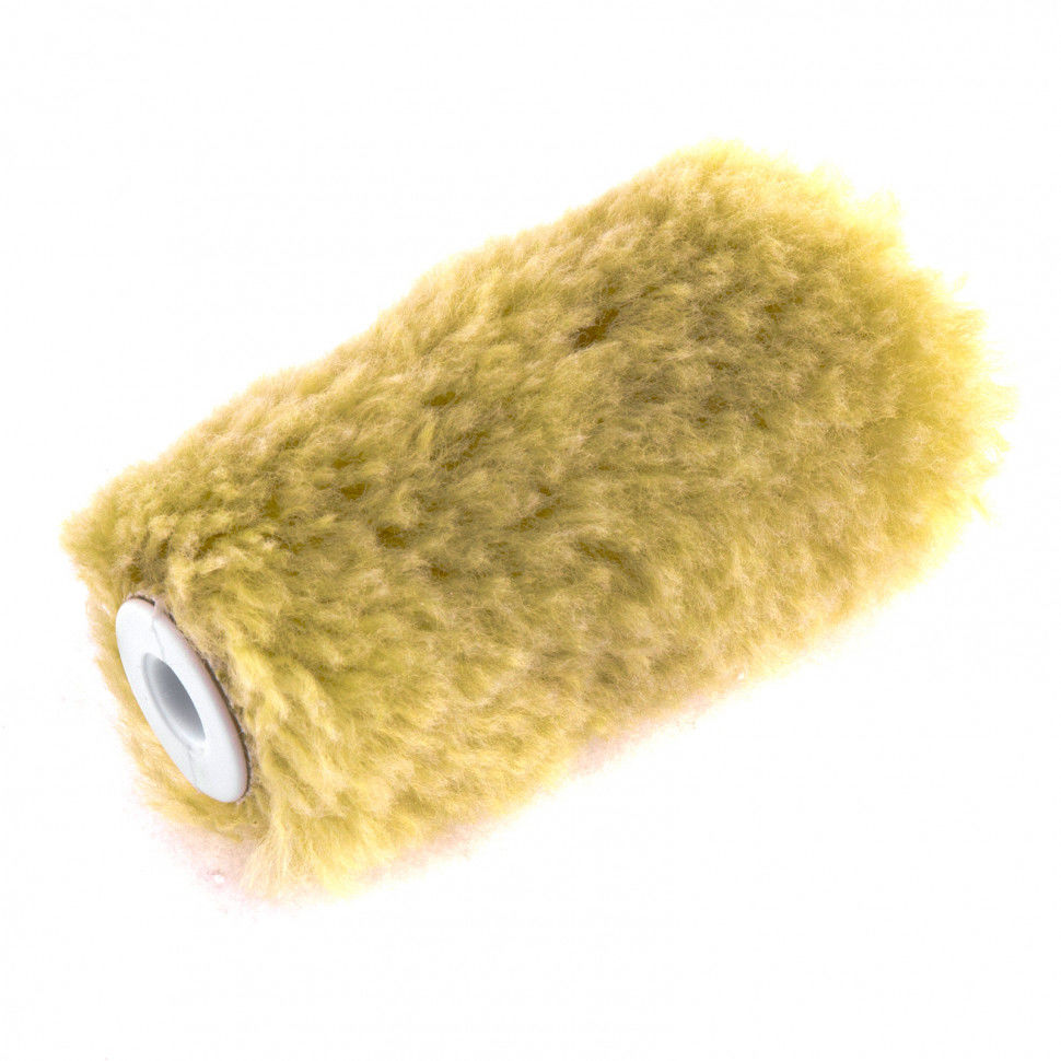 Мини-валик сменный Фасадные работы, 60 мм, ворс 12 мм, D 16 мм, D ручки 6 мм, полиакрил, полиэстер Сибртех (80589)