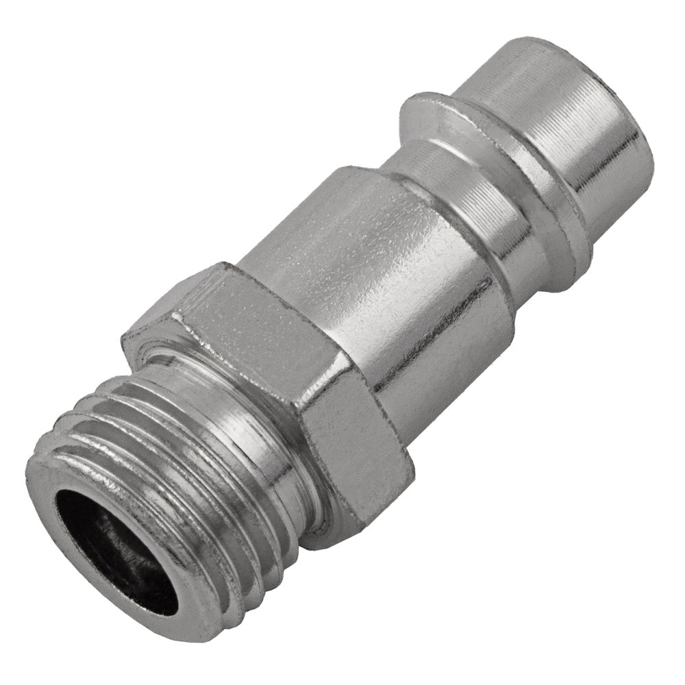 Ниппель универсальный быстросъемный (папа) 1/4, внешняя резьба, 2 шт, Stels (57053)