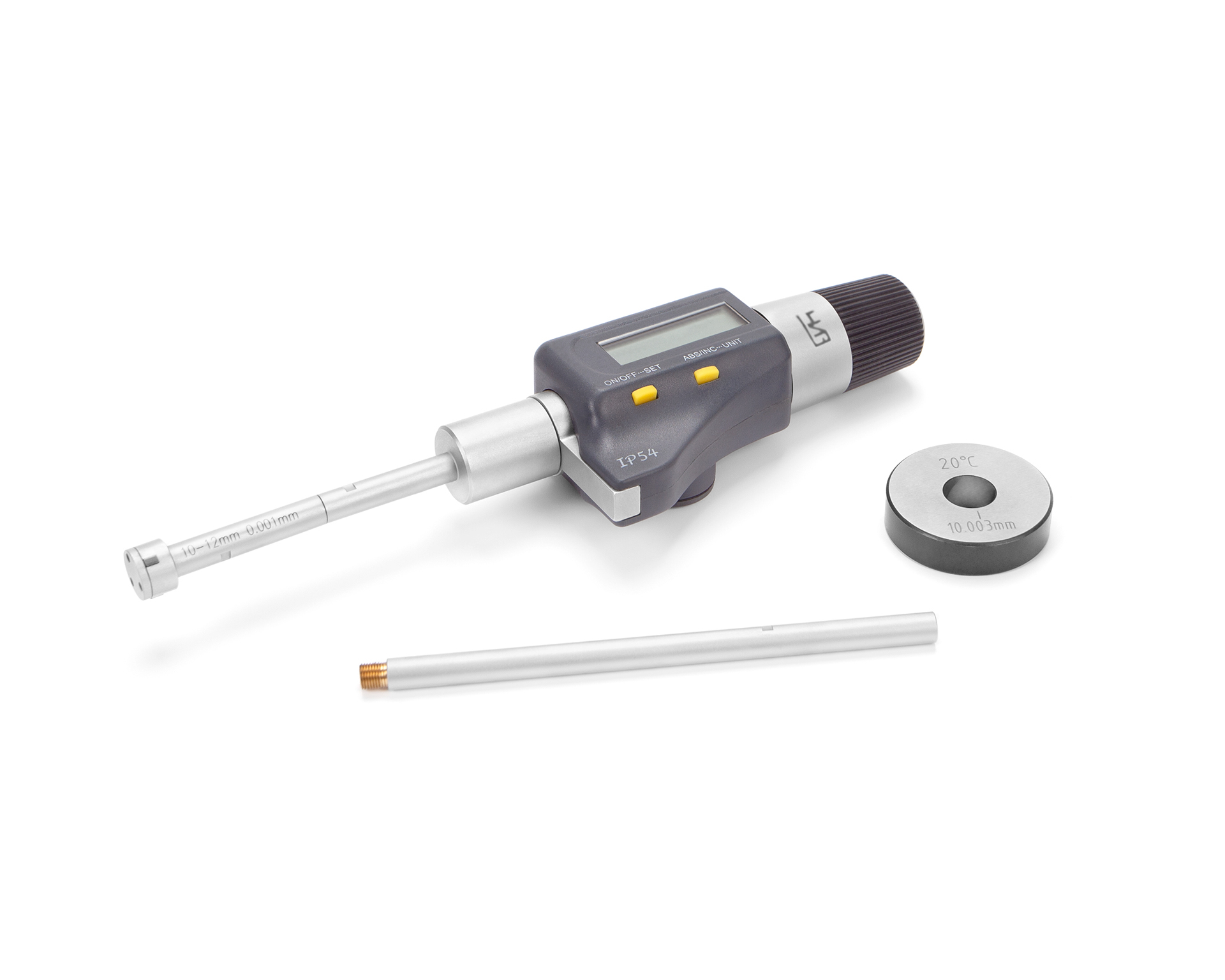 Нутромер микрометрический 3-точечный электронный 10- 12 0,001 у/к ЧИЗ