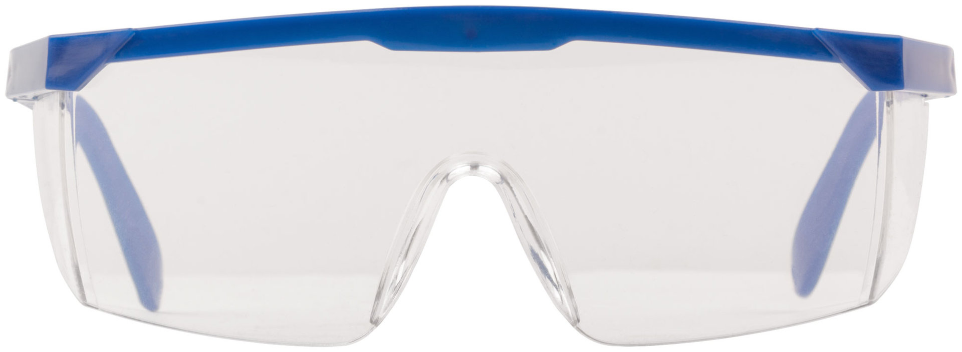 Очки защитные с регулируемыми дужками прозрачные (12222)