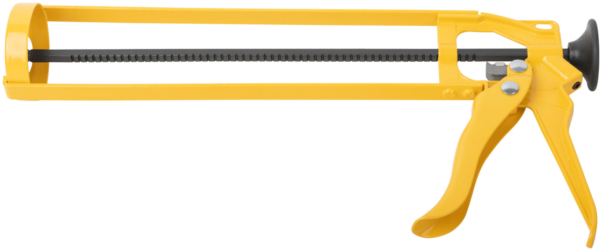 Пистолет для герметика 225 мм скелетный усиленный, магнитный спуск (14227)