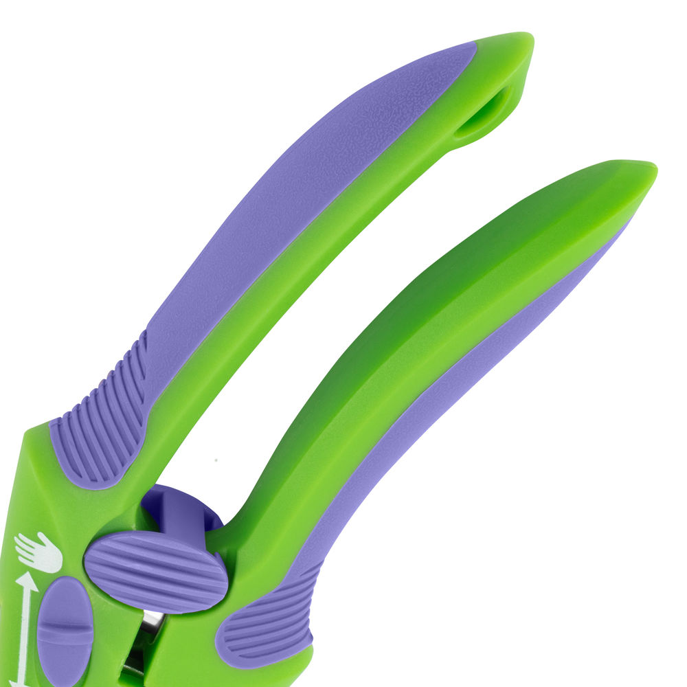 Секатор с наковальней, 215 мм, регулировка захвата, двухкомпонентные рукоятки, Palisad (60486)