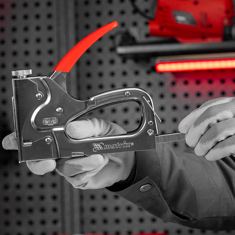 Скобы, 10 мм, для мебельного степлера, закаленные, тип 140, 1000 шт Matrix (41310)