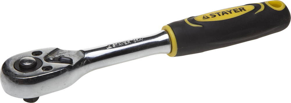 Трещотка для торцовых головок 1/4, 45 зубцов Professional STAYER 27786-1/4