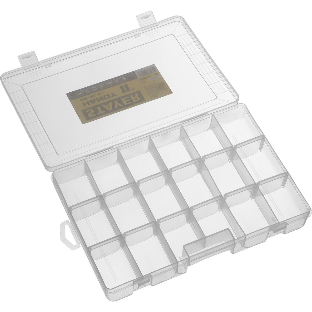 Органайзер пластиковый 292 x 180 x 40 мм, (11) с 18 ячейками HANDY-11 STAYER 38051-11