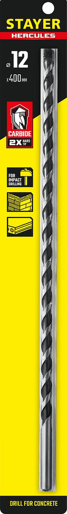 Сверло по бетону Hercules, 12 x 400 мм STAYER Professional 2915-400-12_z01