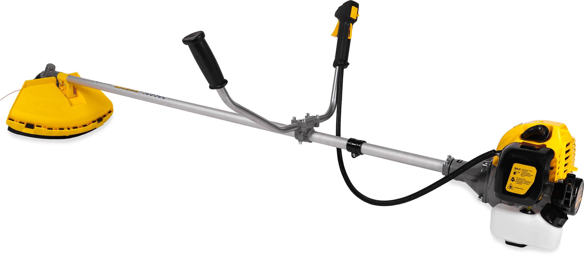 Триммер CHAMPION Т333S-2 неразъемн.прям.0,9кВт 32,6см? 6,2кг НТ21+3/255/25,4 U-ручка легкий старт