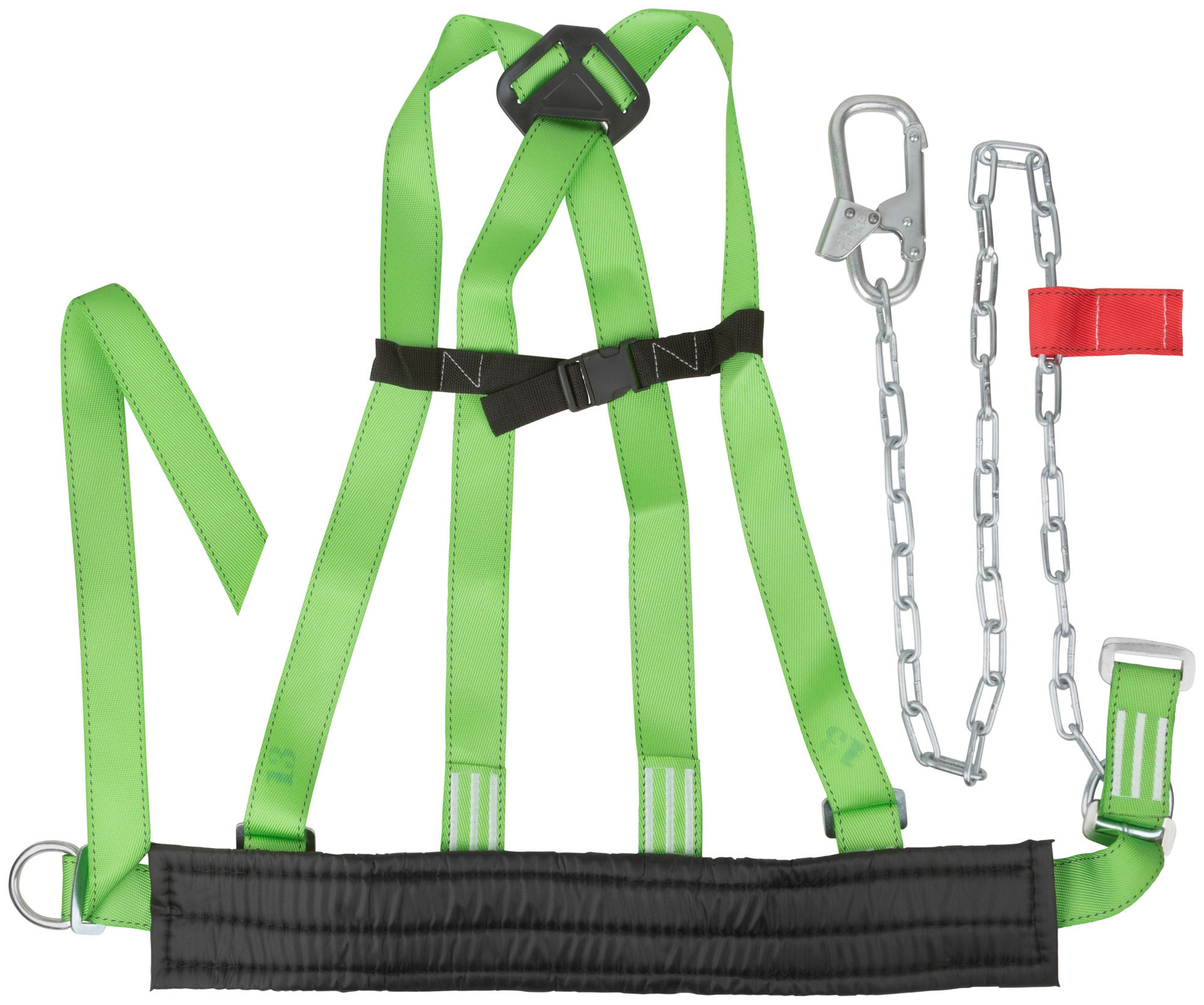 Удерживающая привязь с наплечными лямками УС-2ГД ( цепь ) (12625)