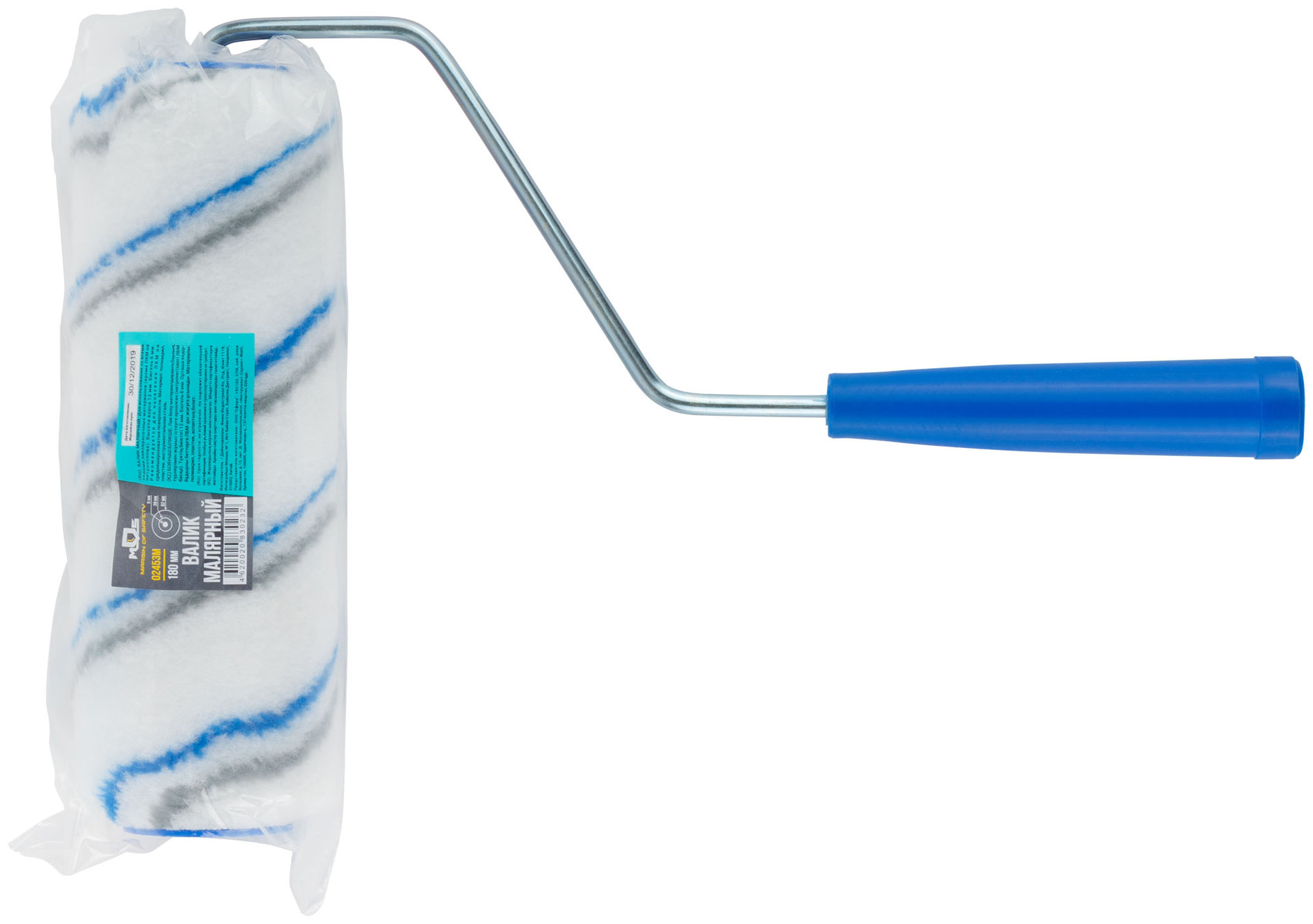 Валик полиакриловый, диам. 38/62 мм, ворс 12 мм, 180 мм (02453М)