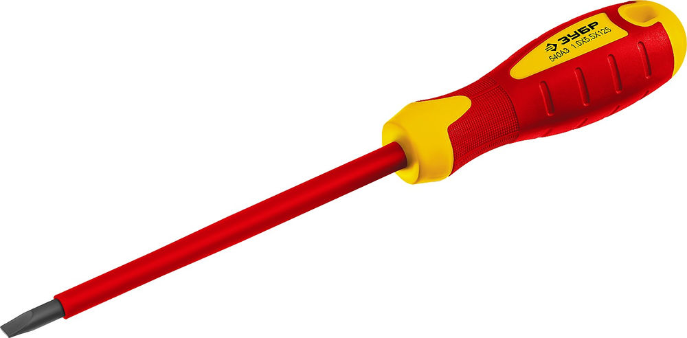 Отвертка диэлектрическая Профессионал ЗУБР 25261-5.5-125
