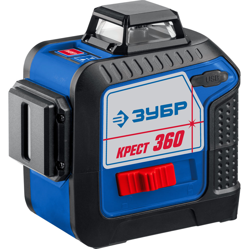 Лазерный нивелир Крест 360 №2, 20 - 70 м ЗУБР Профессионал 34906-2_z01