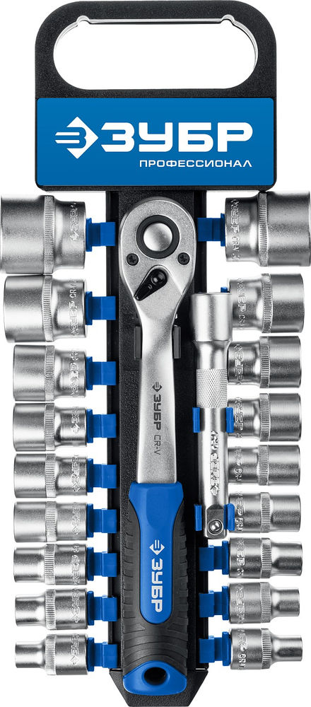Набор торцовых головок 20 предм. 1/2 Профессионал ЗУБР ТБ-20 27647-H20