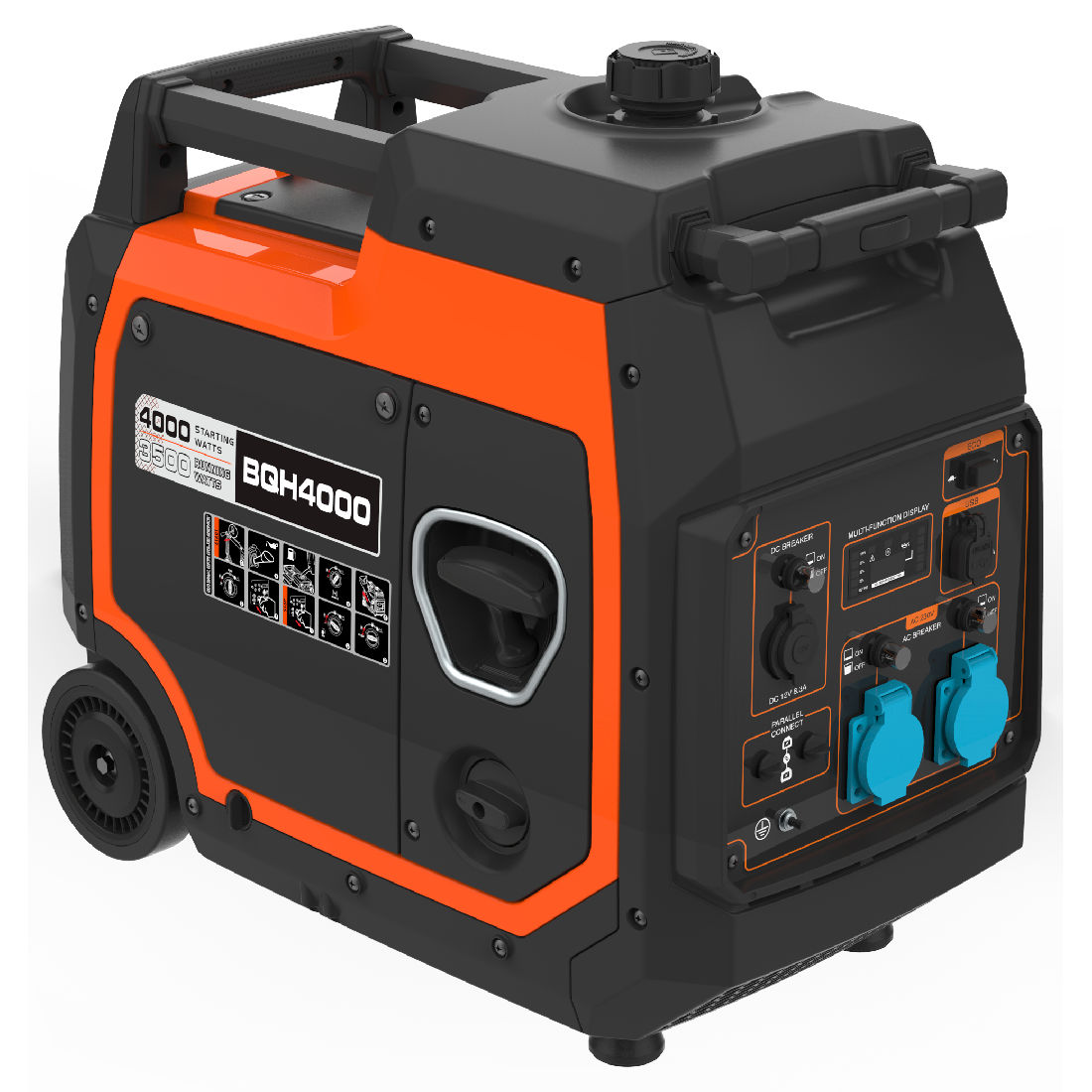 Генератор бензиновый инверторный EVOline BQH 4000 (произведено Zongshen)