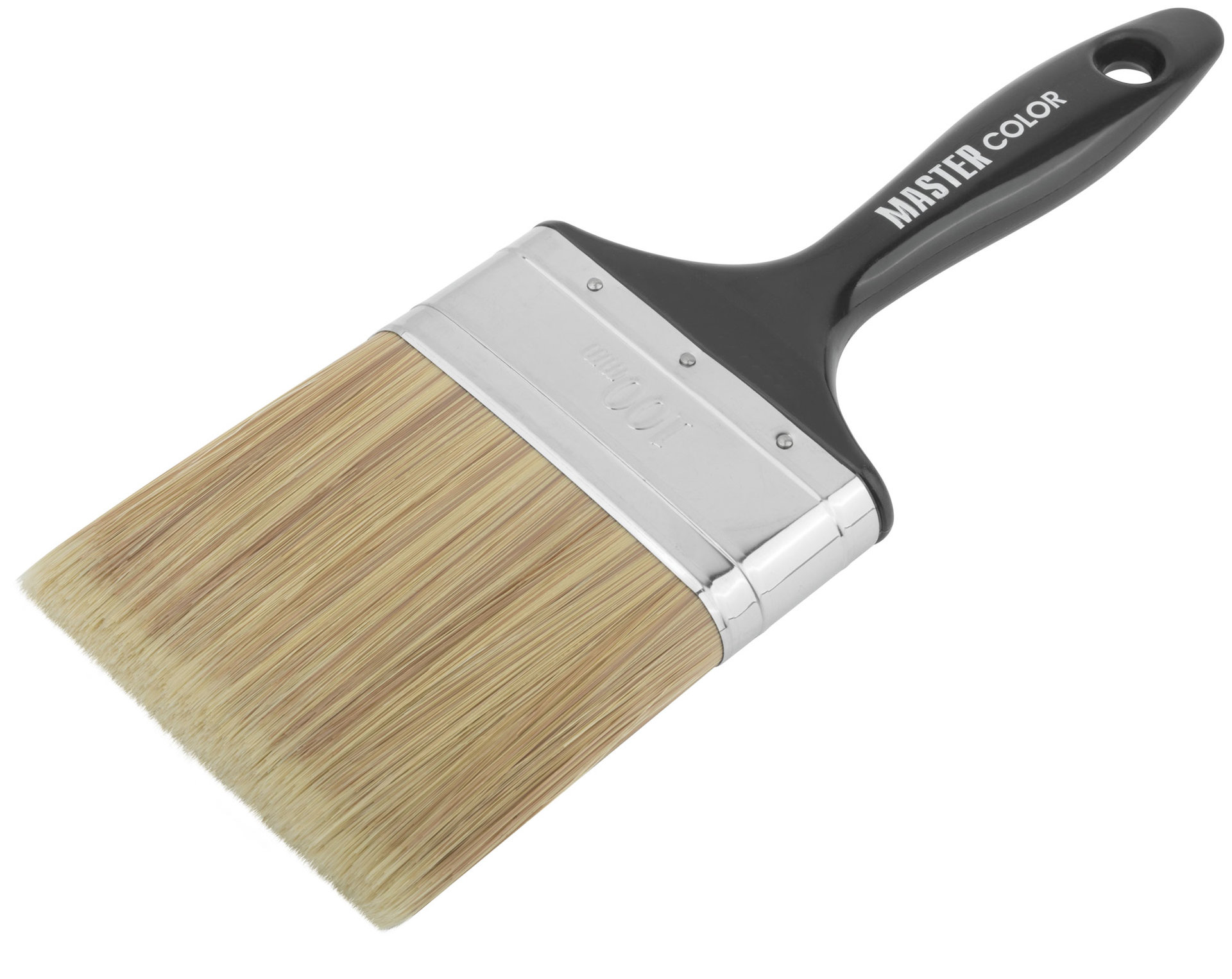 Кисть флейцевая Wood Master, микс из 3-х видов щетины/филамента, 100х22х89 мм (30-0543)