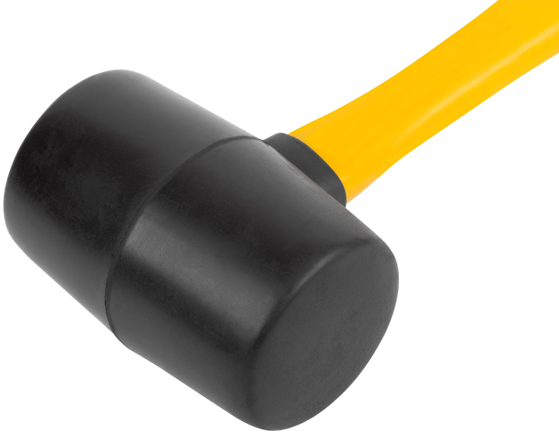 Киянка резиновая, фиберглассовая ручка 50 мм ( 340 гр )