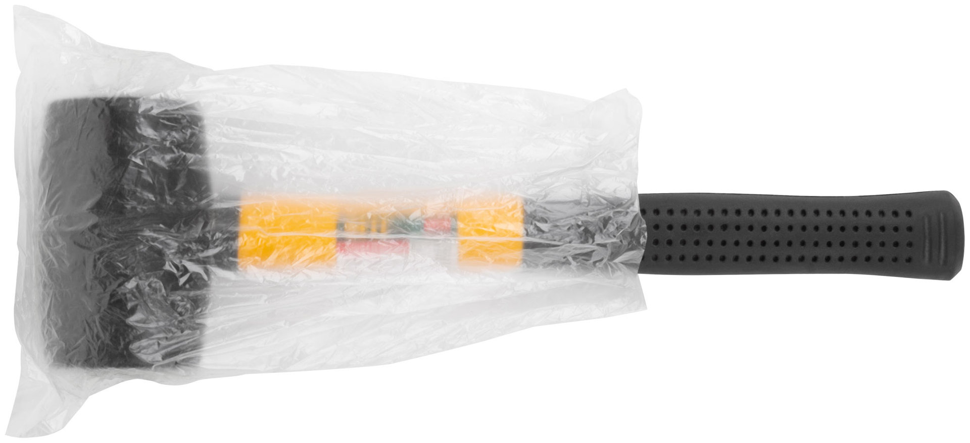 Киянка резиновая, фиберглассовая ручка 60 мм ( 450 гр )