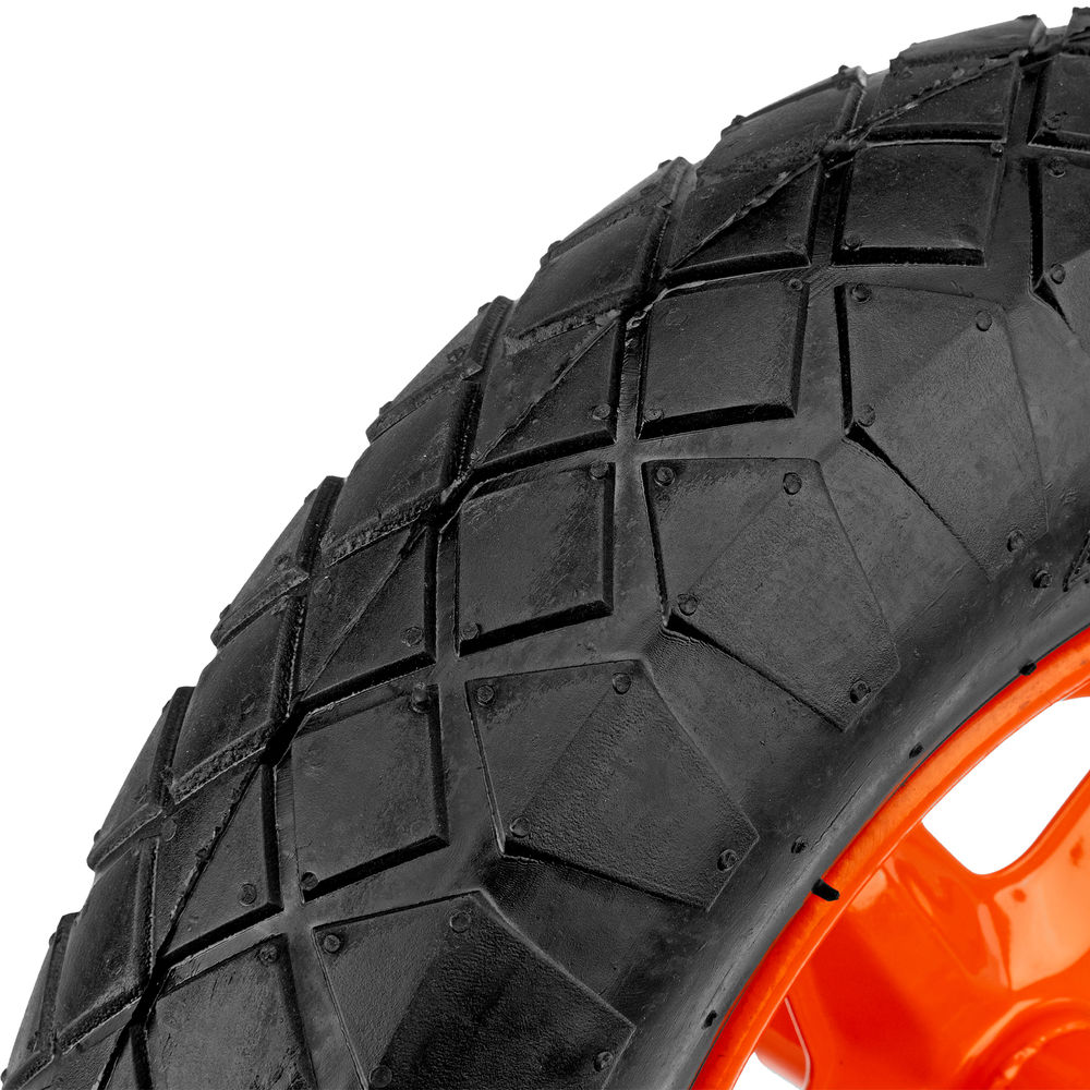 Колесо пневматическое «Звезда» 4.80/4.00-8 D380 мм, внутренний диаметр подшипника 12 мм, длина оси 80 мм Palisad (689465)