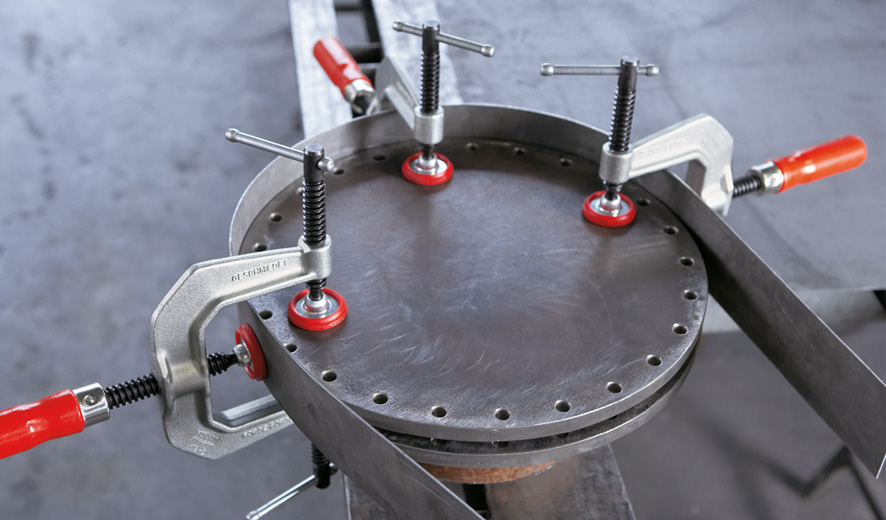 Струбцина кромочная С-образная KT8-3 BE-KT8-3