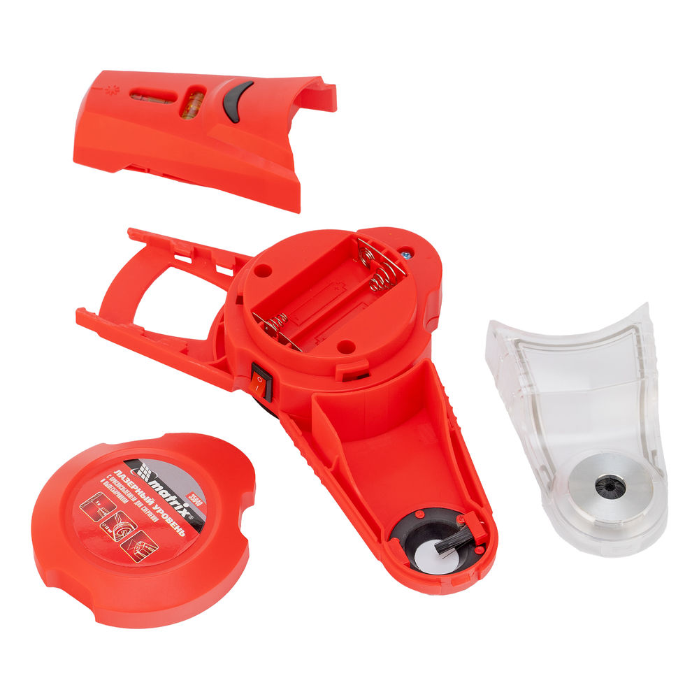 Лазерный уровень с приспособлением для сверления и пылесборником Matrix (35040)