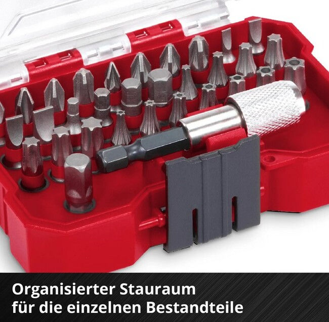 Набор бит Einhell 32 предмета,битодержатель,XS-Case (118693)