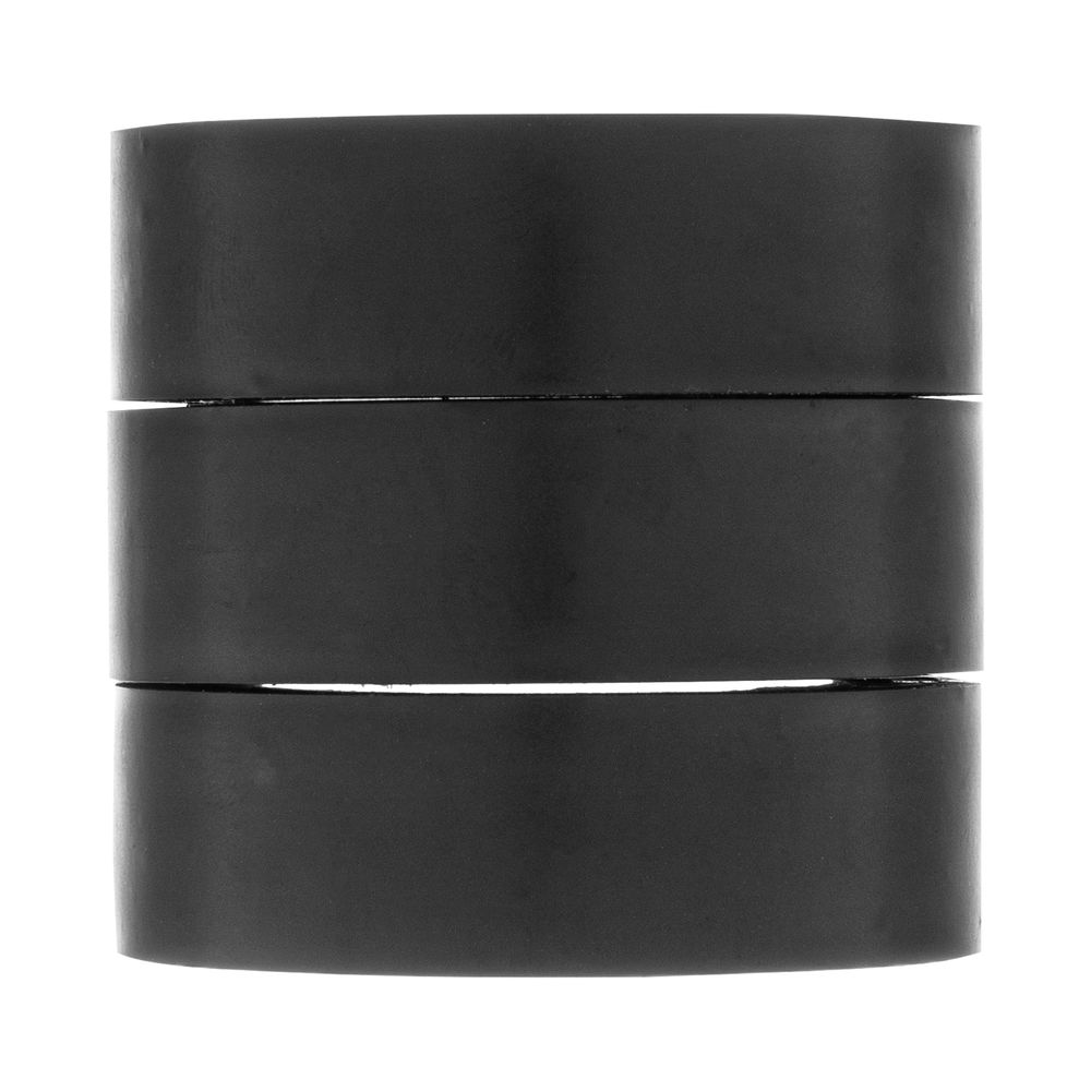 Набор изоленты черной, 19 мм х 10 м, 3 шт Matrix (88857)