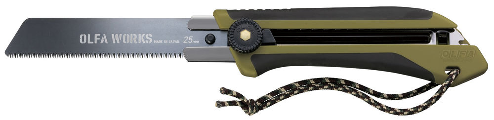 Компактная пила японского типа со сменным пильным полотном WORKS FS1 FIELD SAW OLFA OW-FS1-OD