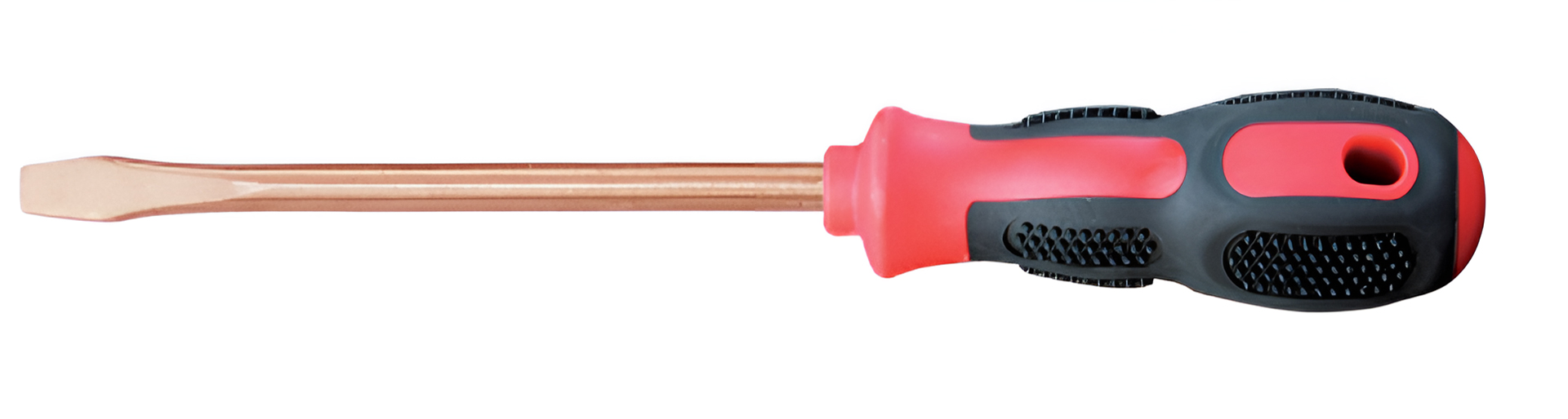 Отвертка шлицевая SL 10х300 (общ.427мм) искробезопасный сплав BeCu 260-1032, HORTZ