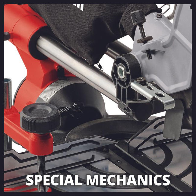 Пила торцовочная Einhell TE-SM 8 L Dual, 1800вт,216х30мм х48 зб,пропил 305х65мм,лазер (4300866)