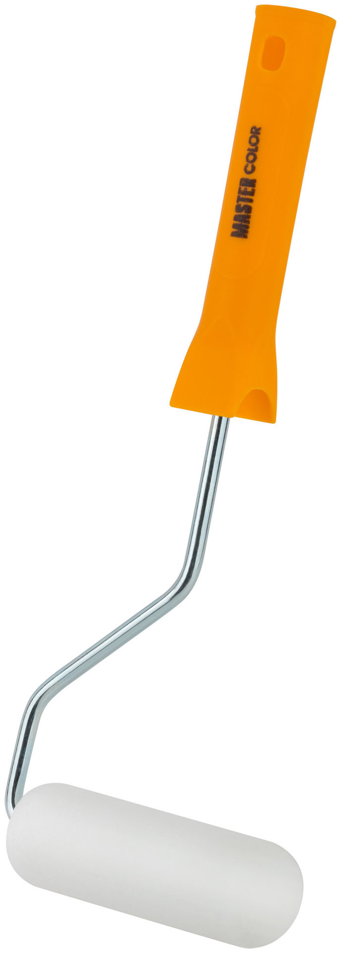 Ролик, ядро 35 мм, пенополиэстер, мелкопористый, ручка 27 см, желт., 100 мм (30-1027)