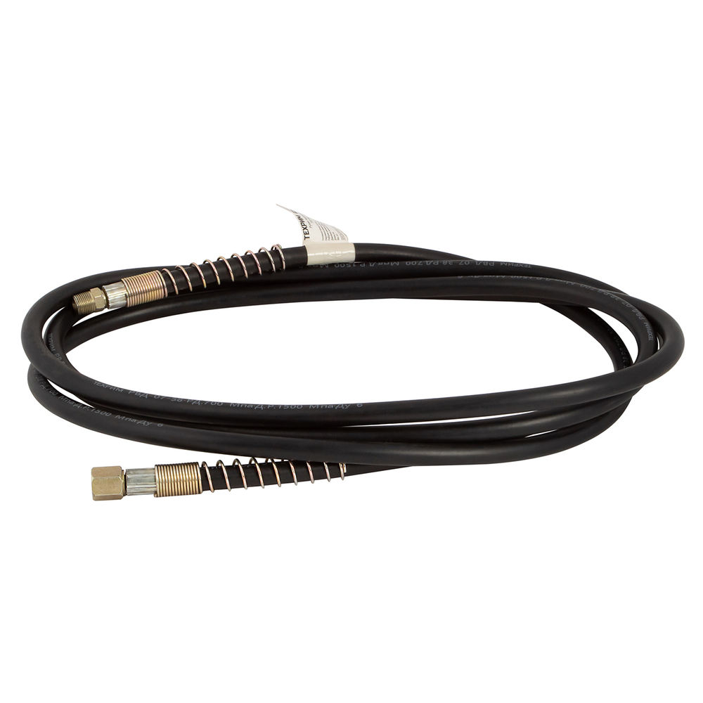 Рукав гидравлический; 700 бар; 3 м; 3/8-нар, 3/8-внут, ТЕХРИМ, РВД-07-38-30-0-1